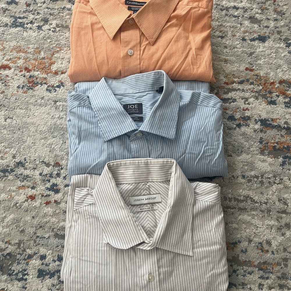 Men's Blue Striped Shirt